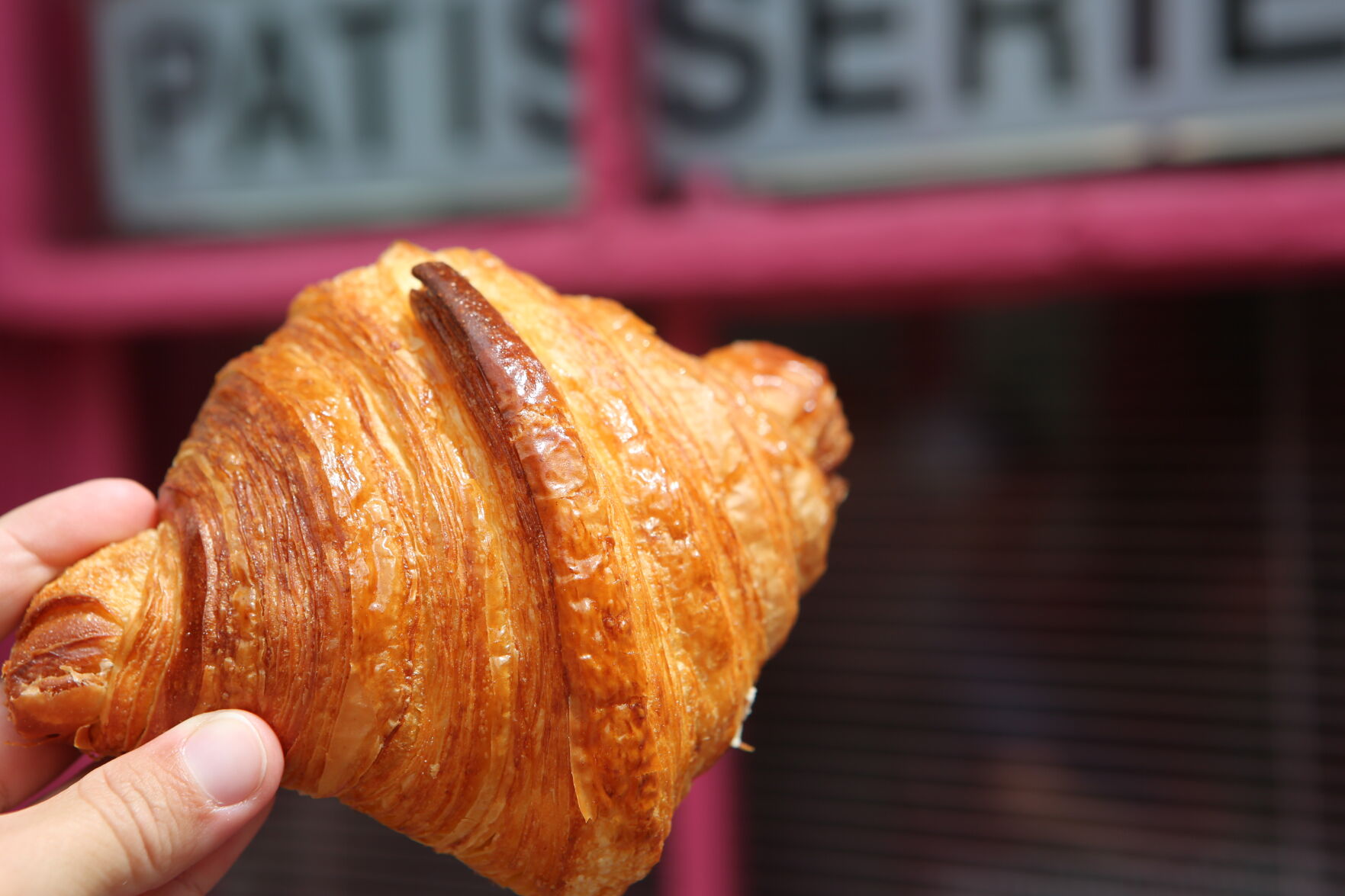 Croissant at Patisserie Jacqui for 2022 roundup